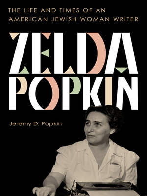 cover image of Zelda Popkin